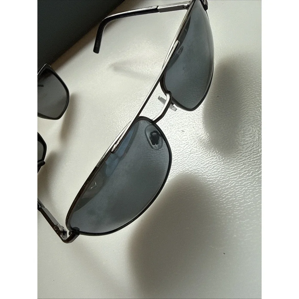 Limited lot 3 pair Authentic Foster Grant Mens polarized black frame sunglasses